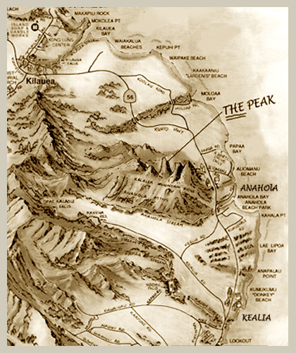 peak map