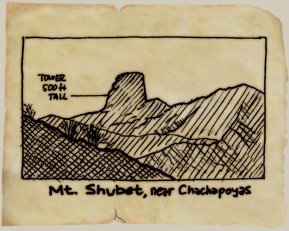 Mount Shubet sketch
