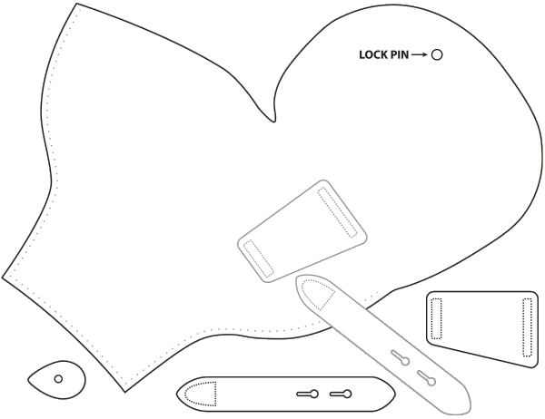 holster pattern