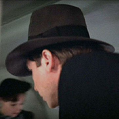 Raiders gray fedora back